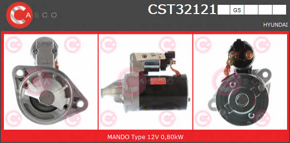 Casco CST32121GS Стартер CST32121GS: Приваблива ціна - Купити у Польщі на 2407.PL!