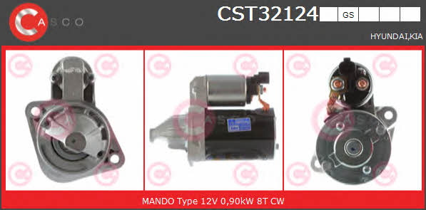 Casco CST32124GS Стартер CST32124GS: Отличная цена - Купить в Польше на 2407.PL!