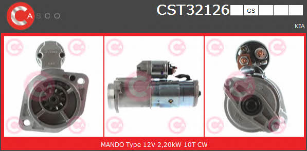 Casco CST32126GS Starter CST32126GS: Buy near me in Poland at 2407.PL - Good price!