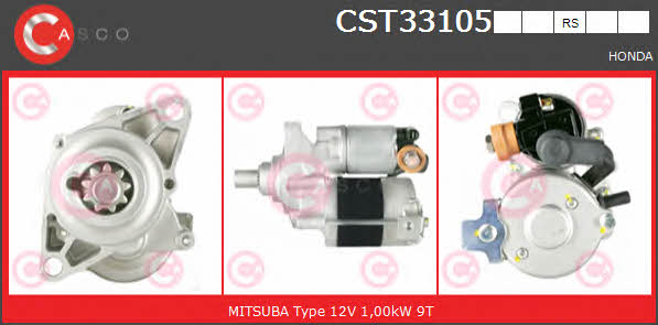 Casco CST33105RS Starter CST33105RS: Buy near me in Poland at 2407.PL - Good price!