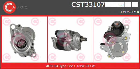 Casco CST33107RS Starter CST33107RS: Buy near me in Poland at 2407.PL - Good price!