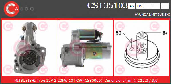 Casco CST35103AS Starter CST35103AS: Buy near me in Poland at 2407.PL - Good price!