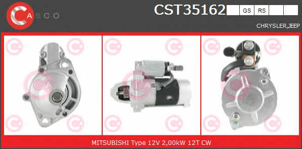 Casco CST35162GS Стартер CST35162GS: Отличная цена - Купить в Польше на 2407.PL!