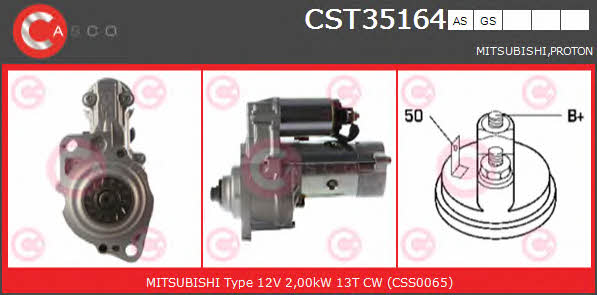 Casco CST35164GS Starter CST35164GS: Buy near me in Poland at 2407.PL - Good price!