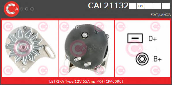 Casco CAL21132GS Alternator CAL21132GS: Atrakcyjna cena w Polsce na 2407.PL - Zamów teraz!