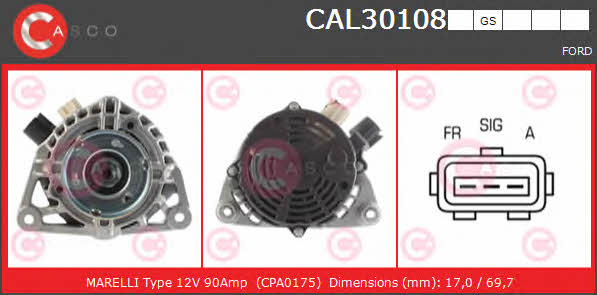Casco CAL30108GS Generator CAL30108GS: Kaufen Sie zu einem guten Preis in Polen bei 2407.PL!