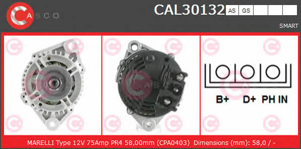 Casco CAL30132AS Generator CAL30132AS: Kaufen Sie zu einem guten Preis in Polen bei 2407.PL!