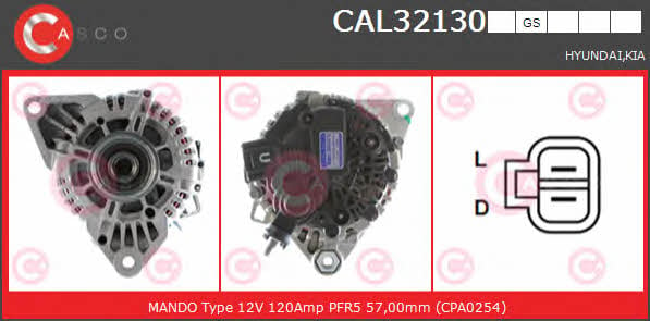 Casco CAL32130GS Генератор CAL32130GS: Отличная цена - Купить в Польше на 2407.PL!