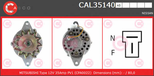Casco CAL35140AS Generator CAL35140AS: Kaufen Sie zu einem guten Preis in Polen bei 2407.PL!