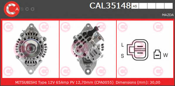 Casco CAL35148AS Generator CAL35148AS: Kaufen Sie zu einem guten Preis in Polen bei 2407.PL!