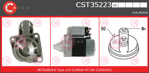 Casco CST35223AS Starter CST35223AS: Buy near me in Poland at 2407.PL - Good price!