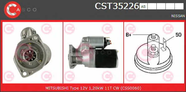 Casco CST35226AS Starter CST35226AS: Buy near me at 2407.PL in Poland at an Affordable price!