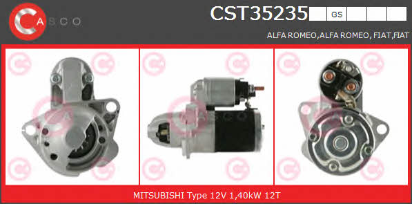 Casco CST35235GS Starter CST35235GS: Buy near me in Poland at 2407.PL - Good price!