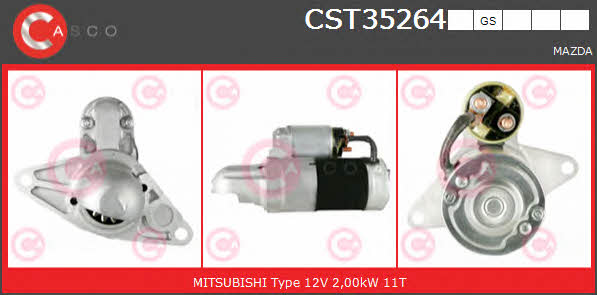 Casco CST35264GS Starter CST35264GS: Buy near me in Poland at 2407.PL - Good price!