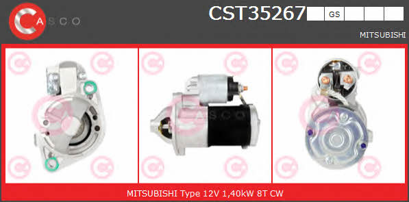 Casco CST35267GS Стартер CST35267GS: Купить в Польше - Отличная цена на 2407.PL!