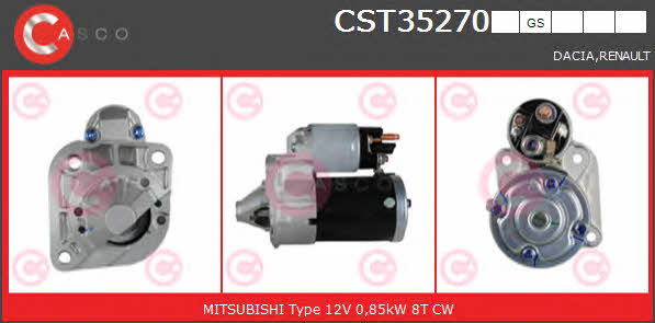 Casco CST35270GS Starter CST35270GS: Buy near me in Poland at 2407.PL - Good price!