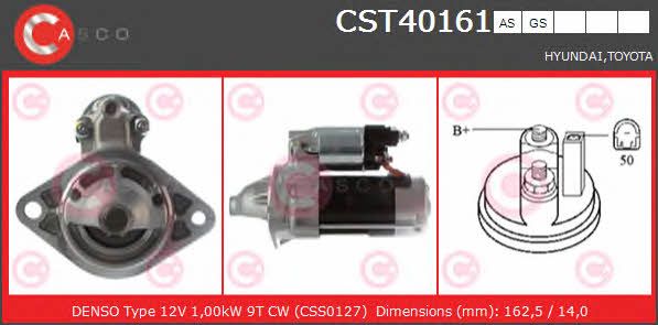 Casco CST40161GS Стартер CST40161GS: Отличная цена - Купить в Польше на 2407.PL!