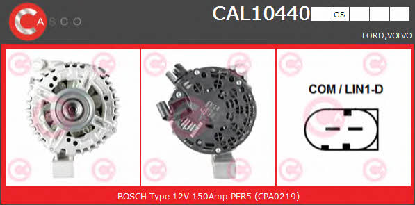 Casco CAL10440GS Alternator CAL10440GS: Buy near me in Poland at 2407.PL - Good price!