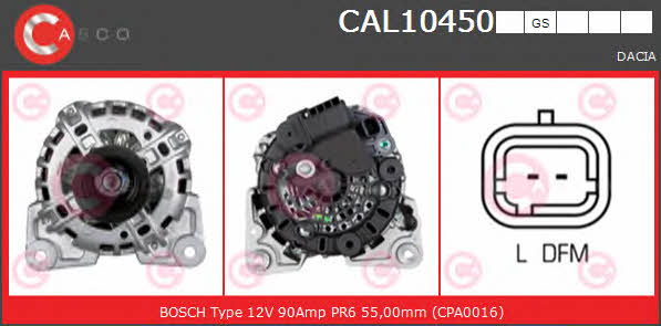 Casco CAL10450GS Generator CAL10450GS: Kaufen Sie zu einem guten Preis in Polen bei 2407.PL!