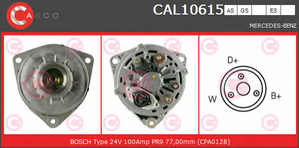 Casco CAL10615AS Generator CAL10615AS: Kaufen Sie zu einem guten Preis in Polen bei 2407.PL!