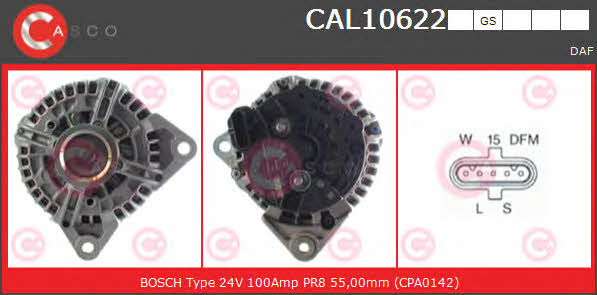 Casco CAL10622GS Alternator CAL10622GS: Dobra cena w Polsce na 2407.PL - Kup Teraz!