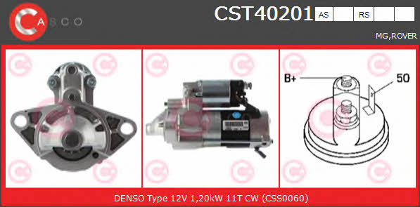 Casco CST40201AS Starter CST40201AS: Buy near me in Poland at 2407.PL - Good price!