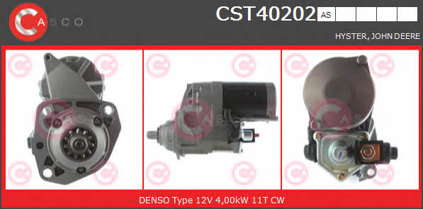Casco CST40202AS Стартер CST40202AS: Отличная цена - Купить в Польше на 2407.PL!