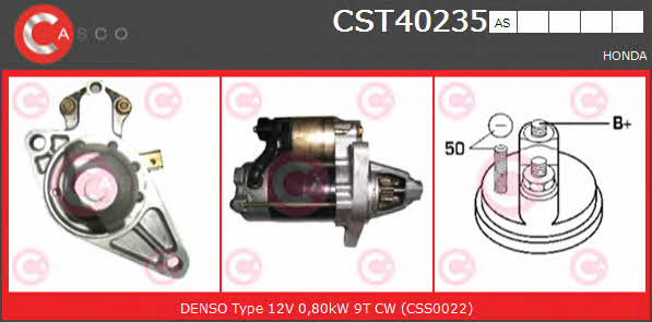 Casco CST40235AS Starter CST40235AS: Buy near me in Poland at 2407.PL - Good price!