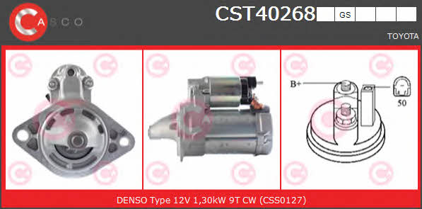 Casco CST40268GS Starter CST40268GS: Buy near me in Poland at 2407.PL - Good price!