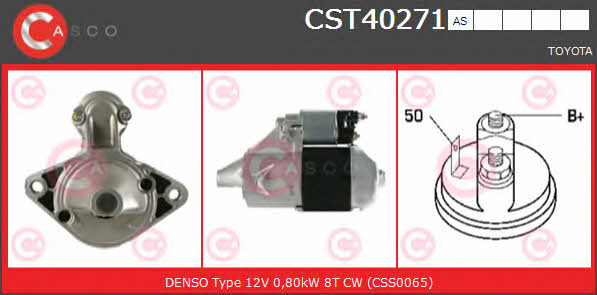 Casco CST40271AS Starter CST40271AS: Buy near me in Poland at 2407.PL - Good price!