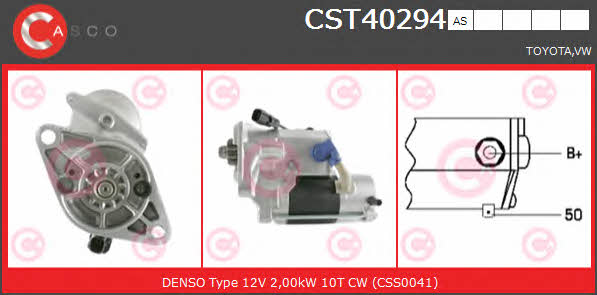Casco CST40294AS Starter CST40294AS: Buy near me in Poland at 2407.PL - Good price!