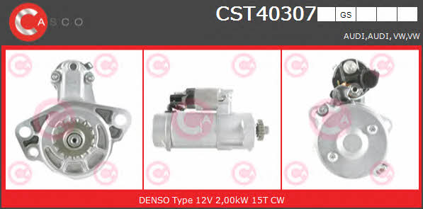 Casco CST40307GS Стартер CST40307GS: Отличная цена - Купить в Польше на 2407.PL!