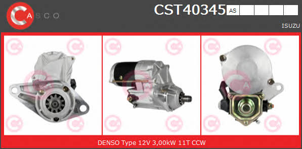 Casco CST40345AS Starter CST40345AS: Buy near me in Poland at 2407.PL - Good price!