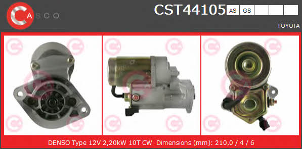 Casco CST44105GS Starter CST44105GS: Buy near me in Poland at 2407.PL - Good price!