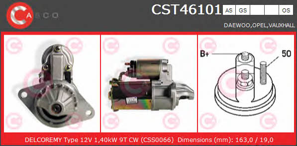 Casco CST46101OS Starter CST46101OS: Buy near me in Poland at 2407.PL - Good price!
