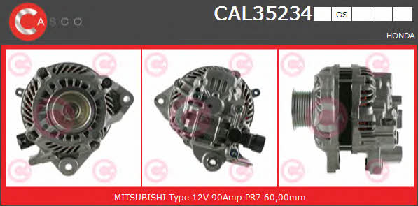 Casco CAL35234GS Alternator CAL35234GS: Buy near me in Poland at 2407.PL - Good price!