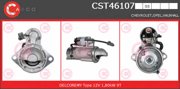 Casco CST46107GS Starter CST46107GS: Buy near me in Poland at 2407.PL - Good price!