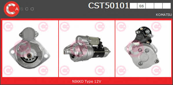 Casco CST50101GS Стартер CST50101GS: Отличная цена - Купить в Польше на 2407.PL!