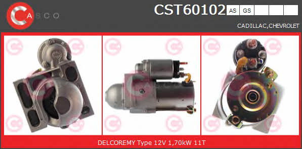 Casco CST60102AS Стартер CST60102AS: Отличная цена - Купить в Польше на 2407.PL!