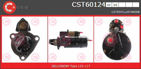 Casco CST60124AS Стартер CST60124AS: Отличная цена - Купить в Польше на 2407.PL!