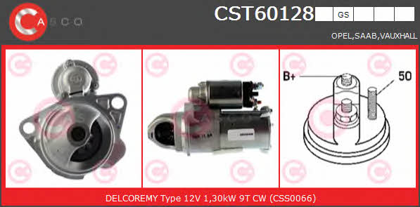 Casco CST60128GS Starter CST60128GS: Buy near me in Poland at 2407.PL - Good price!