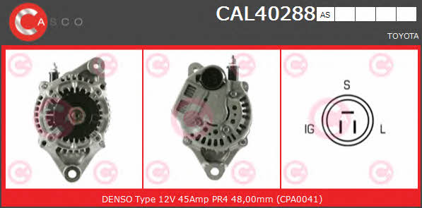 Casco CAL40288AS Generator CAL40288AS: Kaufen Sie zu einem guten Preis in Polen bei 2407.PL!
