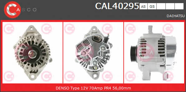 Casco CAL40295AS Alternator CAL40295AS: Buy near me in Poland at 2407.PL - Good price!