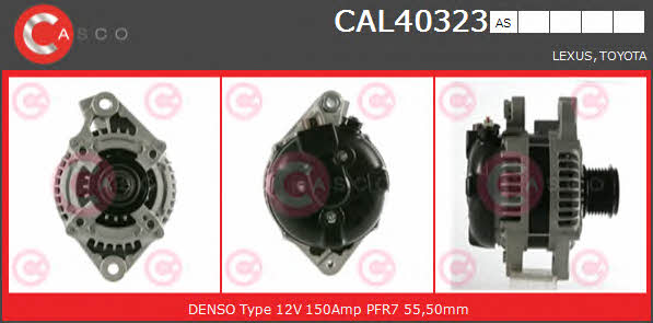 Casco CAL40323AS Alternator CAL40323AS: Buy near me in Poland at 2407.PL - Good price!