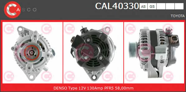 Casco CAL40330GS Генератор CAL40330GS: Отличная цена - Купить в Польше на 2407.PL!