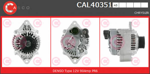 Casco CAL40351AS Alternator CAL40351AS: Buy near me in Poland at 2407.PL - Good price!