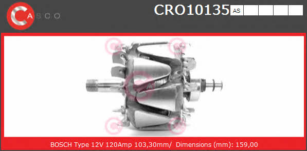 CRO10135AS Casco Rotor generator