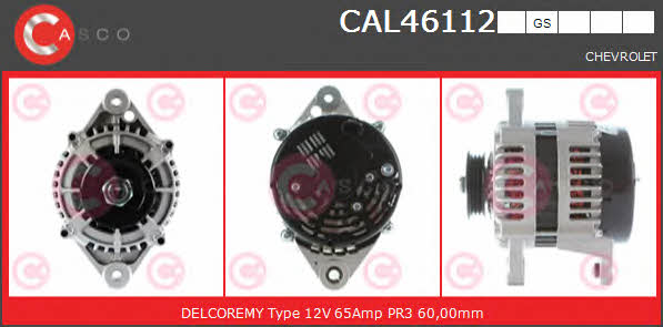Casco CAL46112GS Alternator CAL46112GS: Dobra cena w Polsce na 2407.PL - Kup Teraz!
