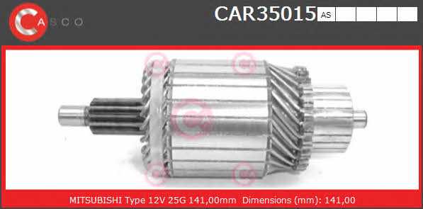 Casco CAR35015AS Armature, starter CAR35015AS: Buy near me in Poland at 2407.PL - Good price!