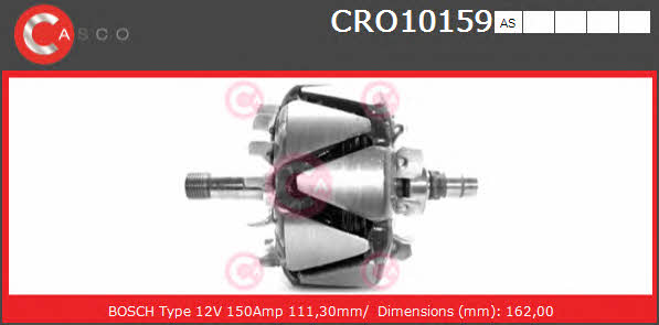 Casco CRO10159AS Ротор генератора CRO10159AS: Отличная цена - Купить в Польше на 2407.PL!
